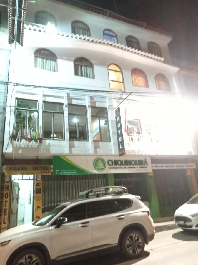 Amaru Hotel Huaraz Екстериор снимка